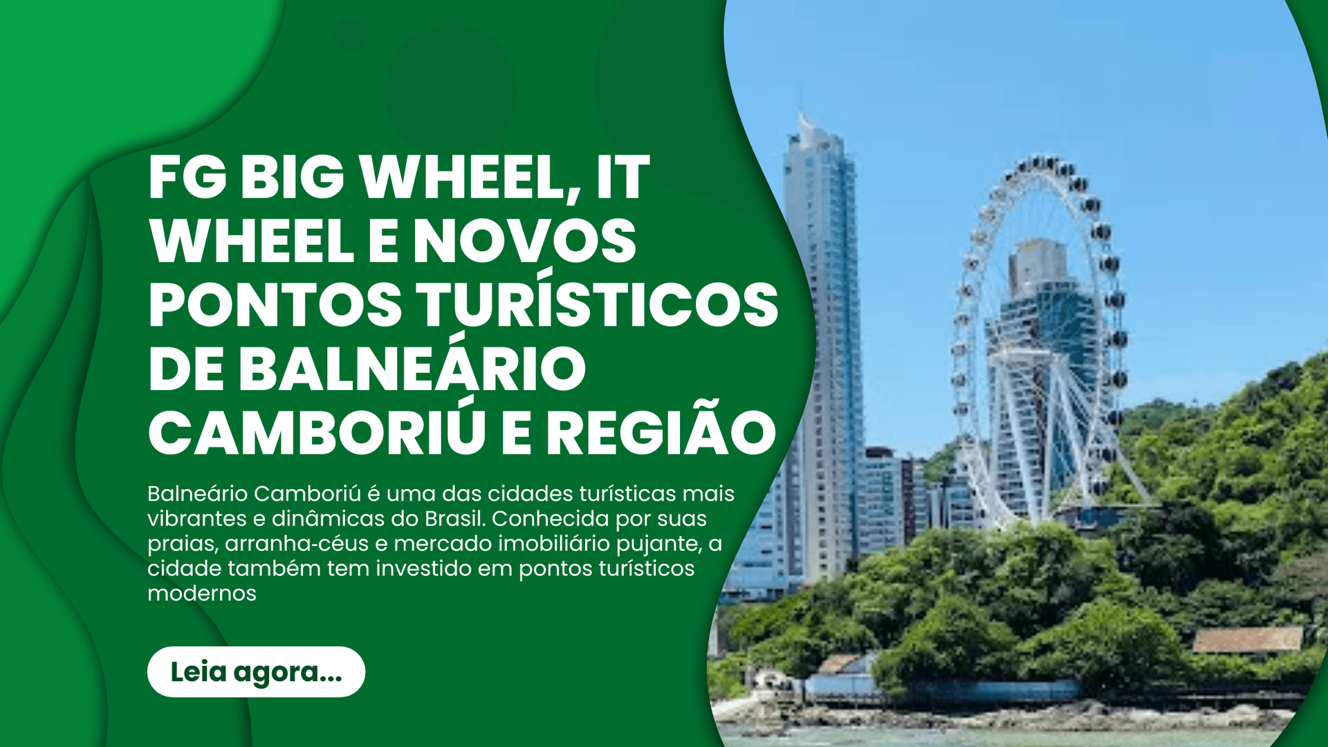 Balneário Camboriú é uma das cidades turísticas mais vibrantes e dinâmicas do Brasil. Conhecida por suas praias, arranha‑céus e mercado imobiliário pujante, a cidade também tem investido em pontos turísticos modernos - Balneário Camboriú é uma das cidades turísticas mais vibrant...