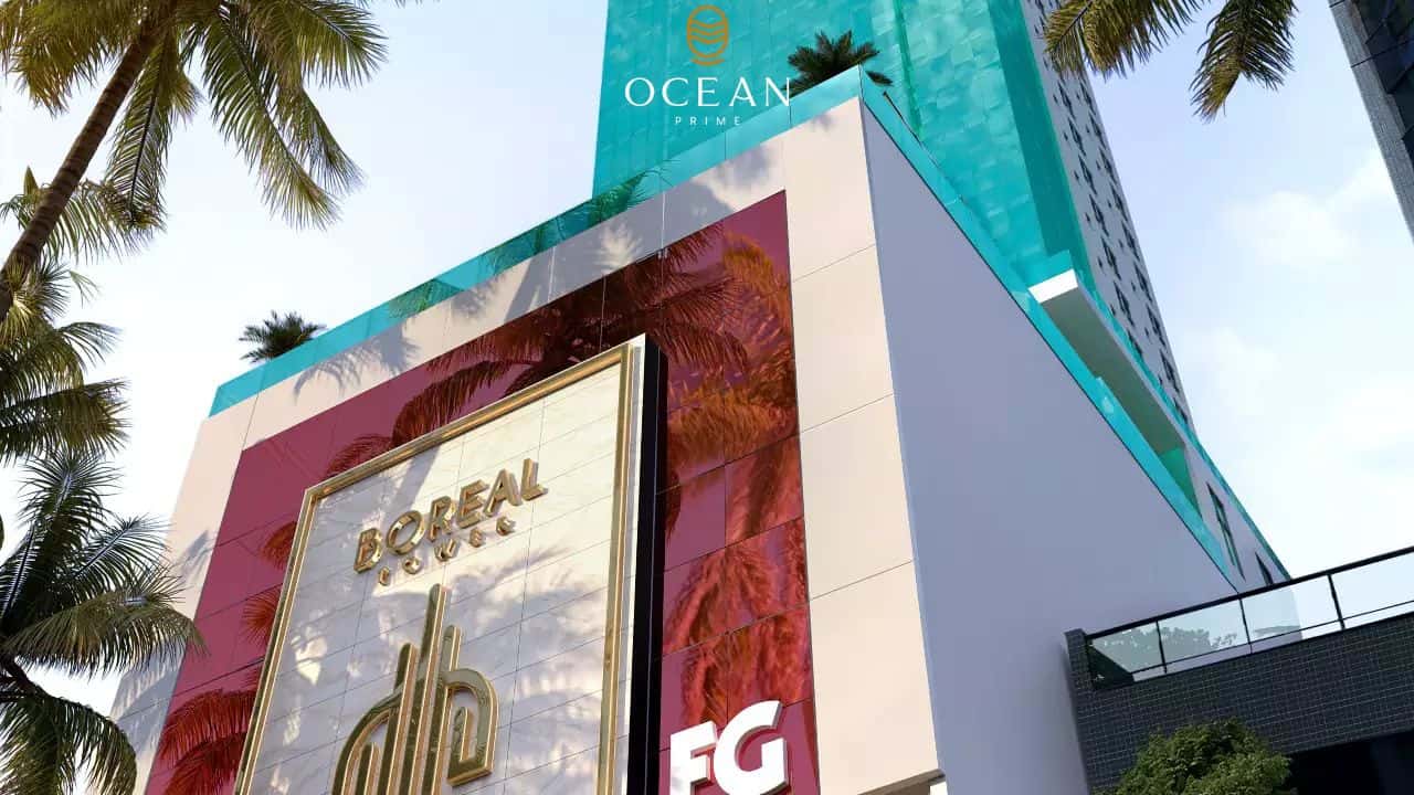 Apartamento no Edifício Boreal Tower em Balneário Camboriú - Frente Mar — foto principal
